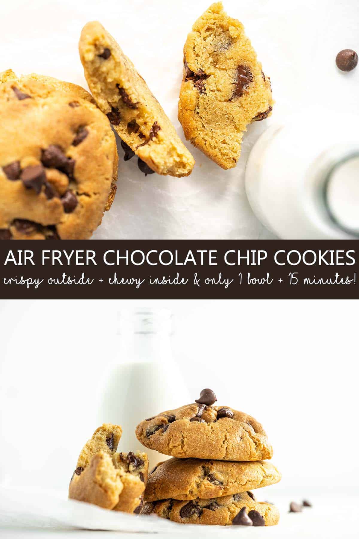 Air Fryer Cookies Recipe Pin