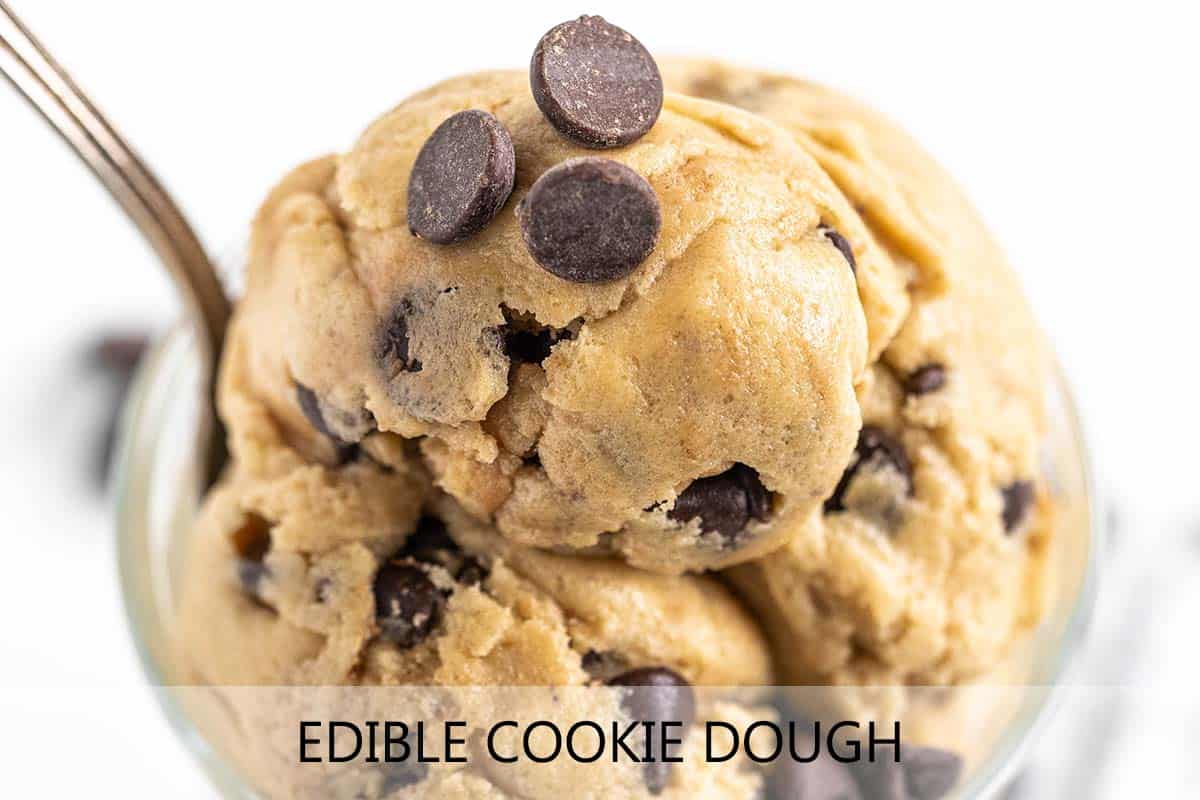 edible cookie dough with description