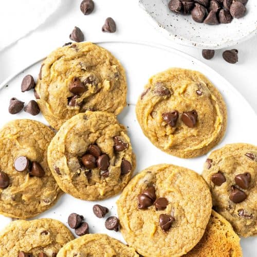 pumpkin chocolate chip cookies featured image