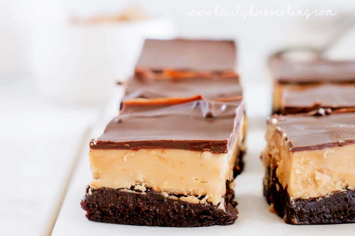 brownie desserts with peanut butter